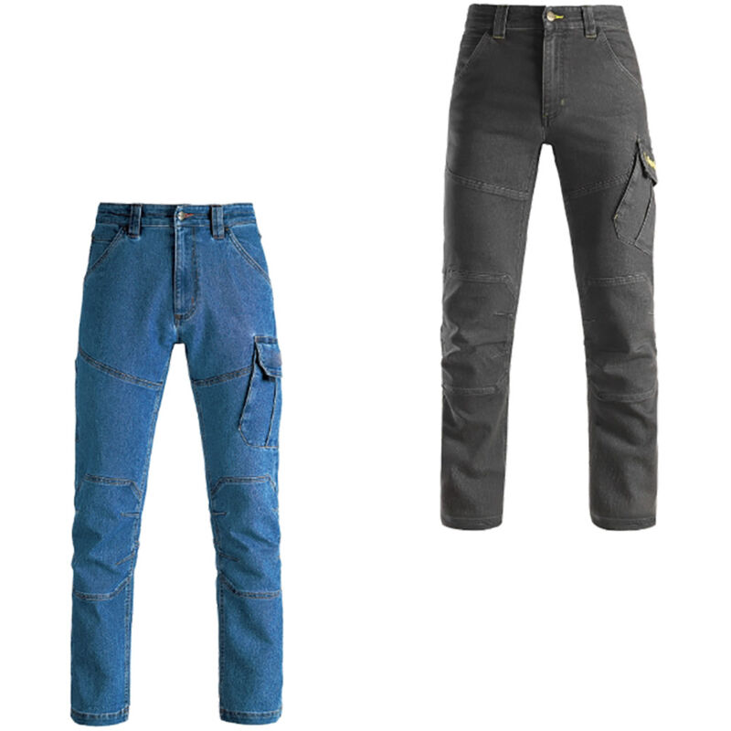 foto del prodotto pantaloni da lavoro kapriol nimes jeans xxl nero
