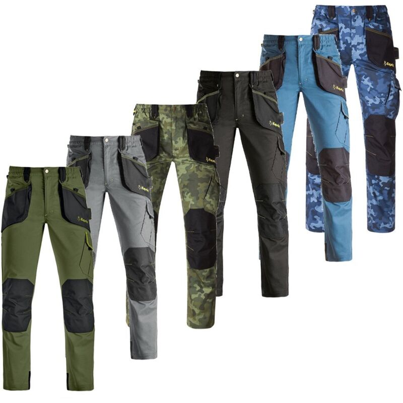 foto del prodotto pantaloni da lavoro kapriol slick m blu azzurro