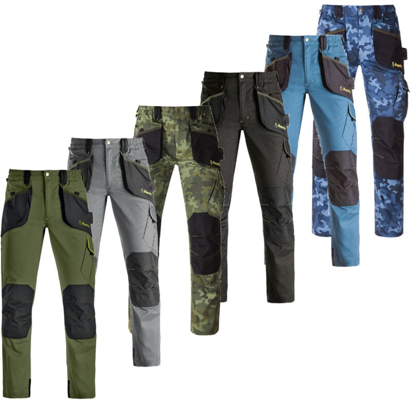 foto del prodotto pantaloni da lavoro kapriol slick m nero