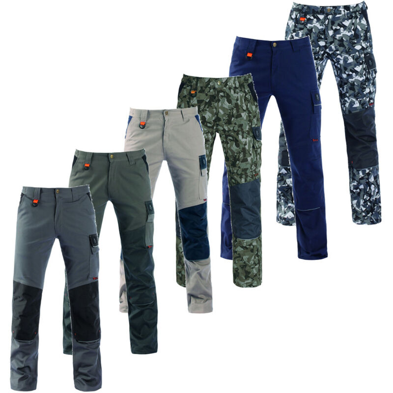 foto del prodotto pantaloni da lavoro kapriol tener pro multitasche xl grigio mimetico