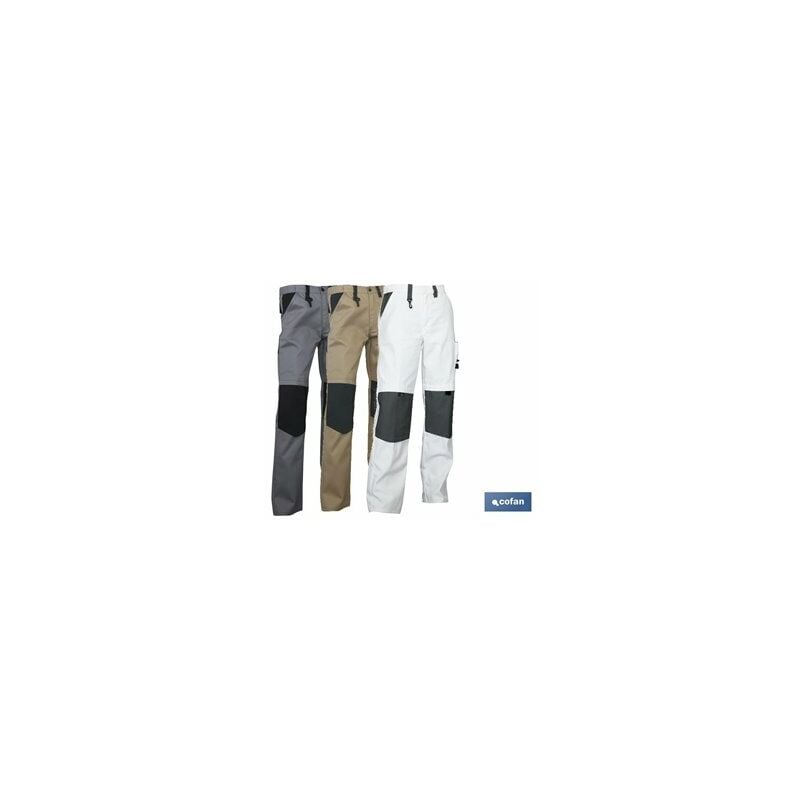 foto del prodotto pantaloni da lavoro lenoir 280 g m grigio nero t 44
