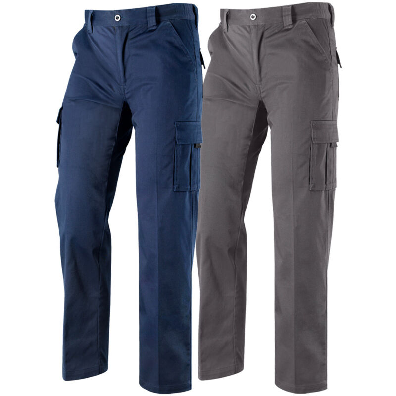 foto del prodotto pantaloni da lavoro neri firenze xl blu