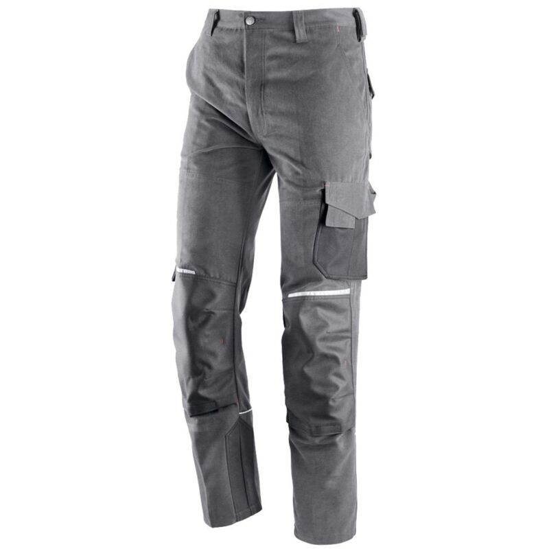 foto del prodotto pantaloni da lavoro neri new carpenter s grigio