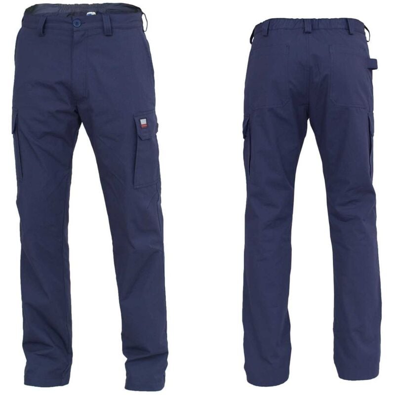 foto del prodotto pantaloni da lavoro pesanti invernali siggi amsterdam blue blue 2xl