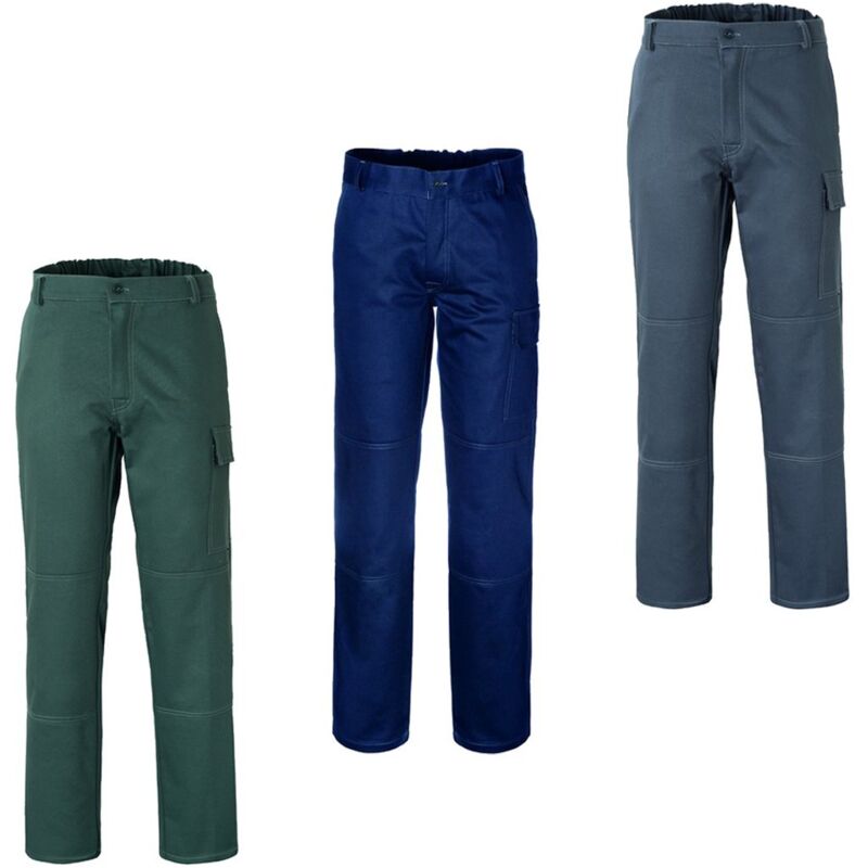 foto del prodotto pantaloni da lavoro rossini termoplus cotone100 s blu
