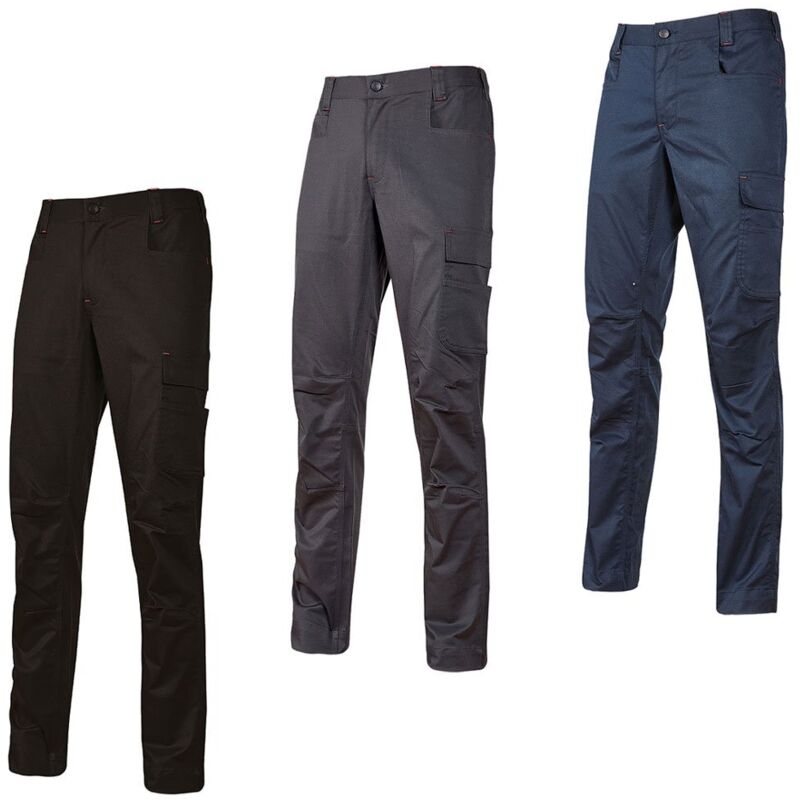 foto del prodotto pantaloni da lavoro u power bravo top winter xxl nero