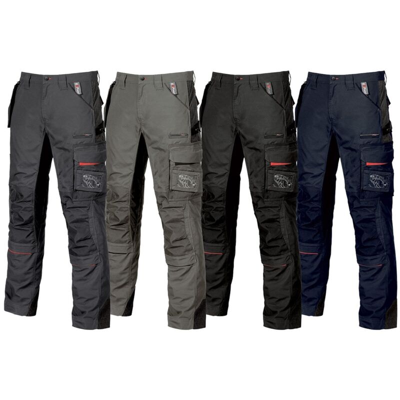 foto del prodotto pantaloni da lavoro u power race - 46 (eu) - light grey