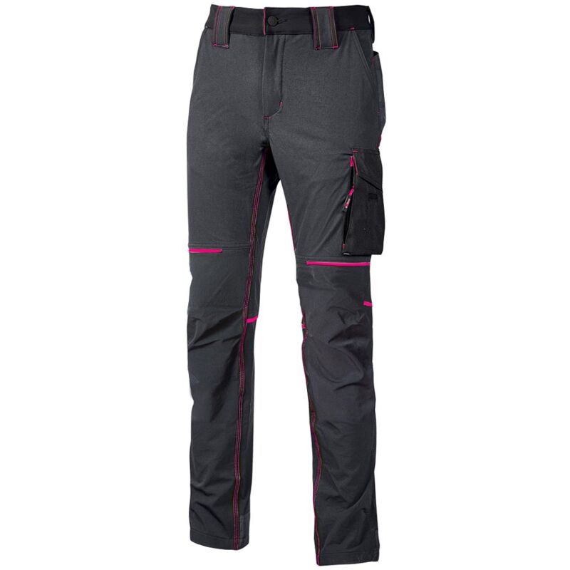 foto del prodotto pantaloni da lavoro u power world lady xs grigio
