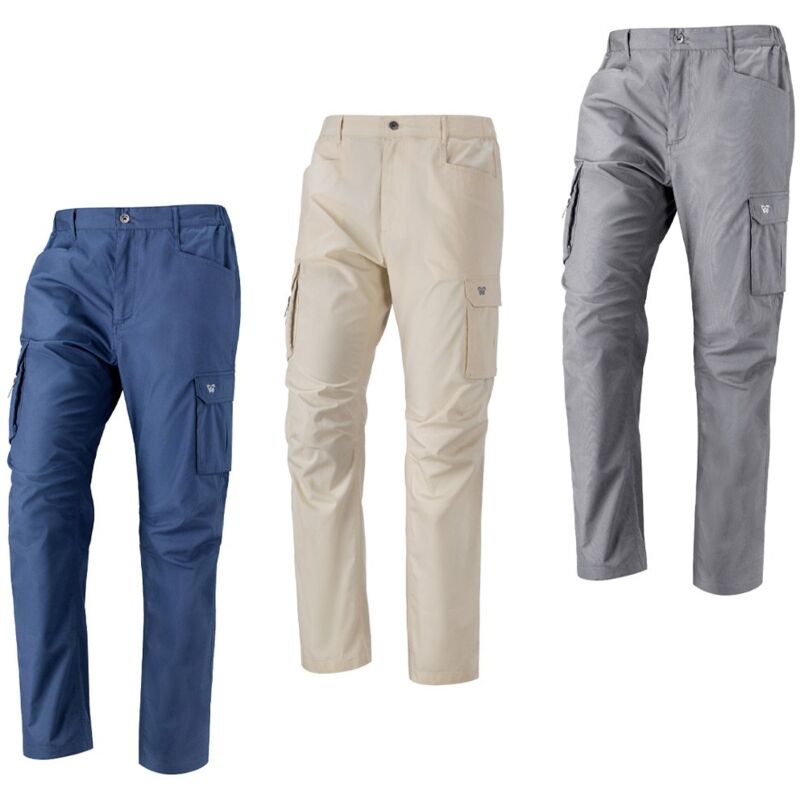 foto del prodotto pantaloni da lavoro ultraleggeri neri sky xl beige