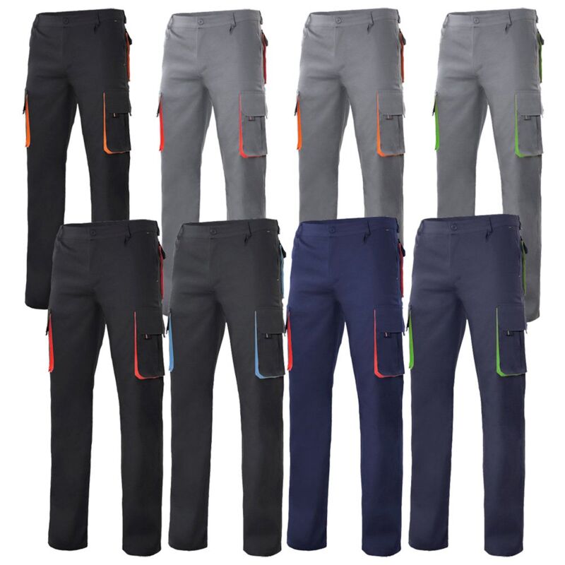 foto del prodotto pantaloni da lavoro velilla 103004 50 eu grigio verde