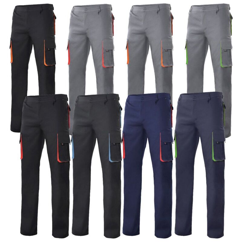 foto del prodotto pantaloni da lavoro velilla 103004 56 eu blu verde
