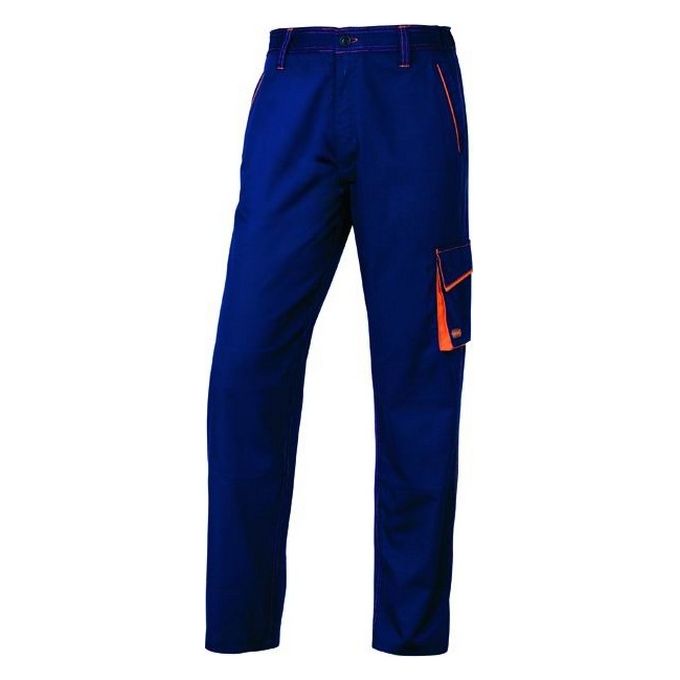 foto del prodotto pantaloni deltaplus panostyle m6pan blu orange tg. xxxl