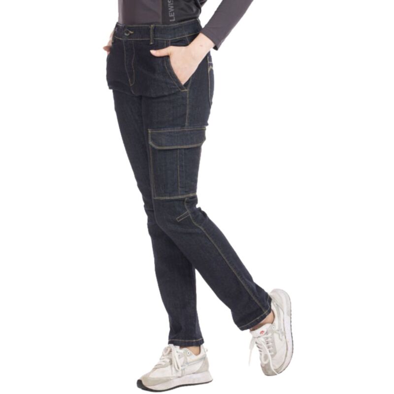 foto del prodotto pantaloni donna da lavoro rica lewis bettya blu scuro 44 eu 