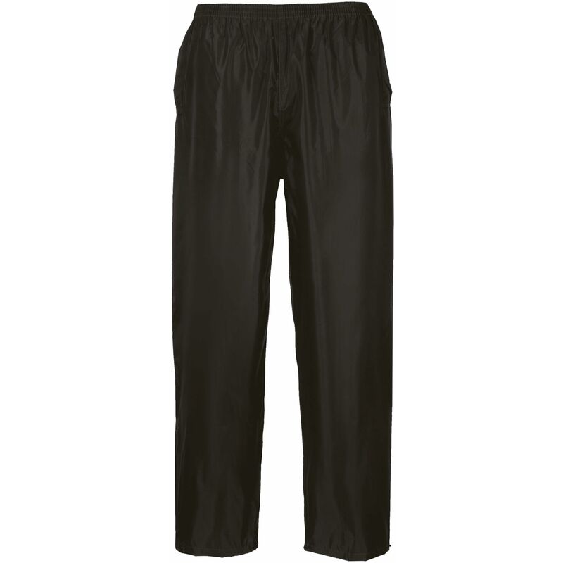 foto del prodotto pantaloni impermeabili classic, colore nero, taglia s, s441bkrs portwest