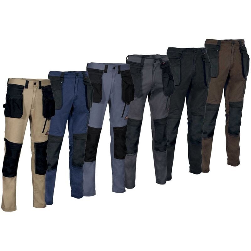 foto del prodotto pantaloni kudus blu navy nero cofra taglia 38