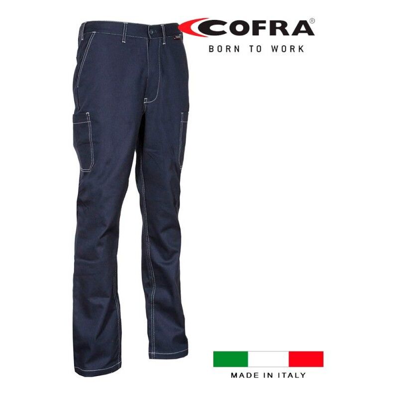 foto del prodotto pantaloni lesotho blu navy cofra taglia 56