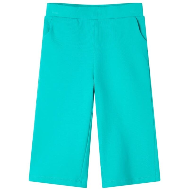 foto del prodotto pantaloni per bambini a gamba larga menta 116