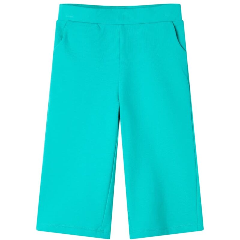 foto del prodotto pantaloni per bambini a gamba larga menta 128