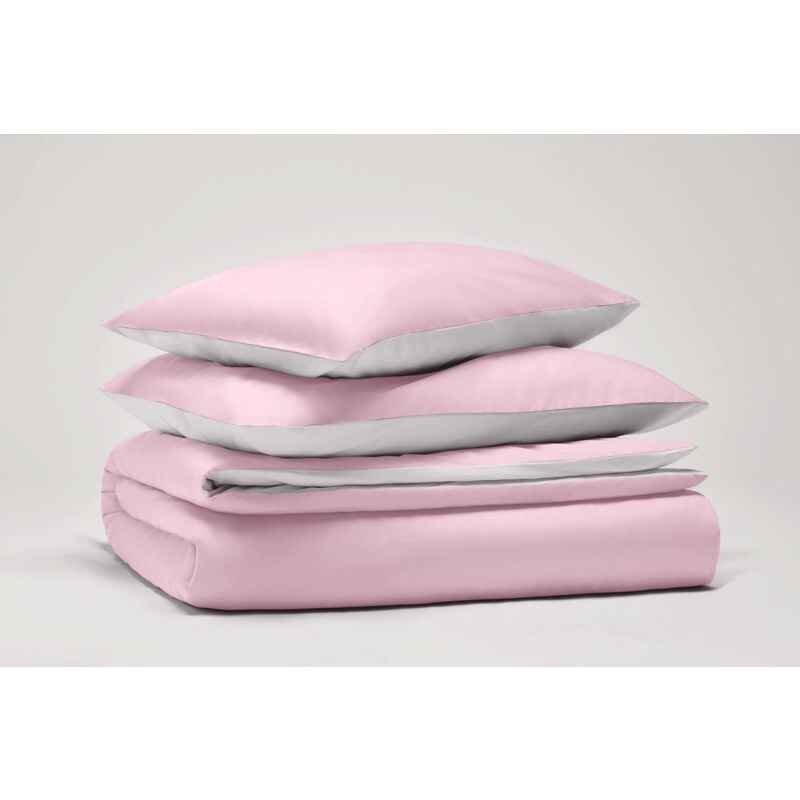 foto del prodotto pantone set copripiumino matrimoniale cotone per piumone letto composto da sacco copri piumino 255x200 patella 40cm federe cuscino letto 50x80,