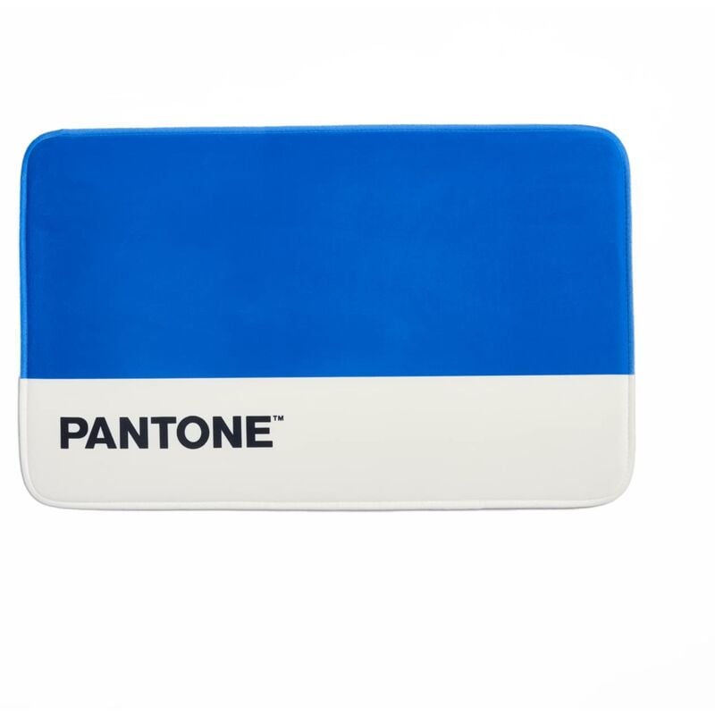 foto del prodotto pantone tappeto bagno antiscivolo in memory foam, assorbente e morbido con retro gommato tappetino bagno lavabile ideale anche come tappeto