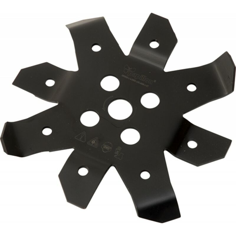 foto del prodotto papillon disco decespugliatore acciaio 8 denti macinone 280mm cf.scat