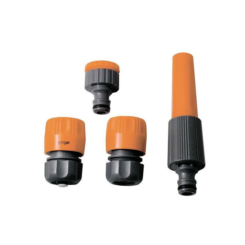 foto del prodotto papillon lancia diritta raccordi rapidi acquastop in set 4pz. per tubi 1 2