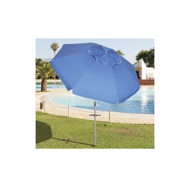 immagine 0 del prodotto papillon ombrellone da spiaggia in alluminio con picchetto 220 cm palo da 32 mm