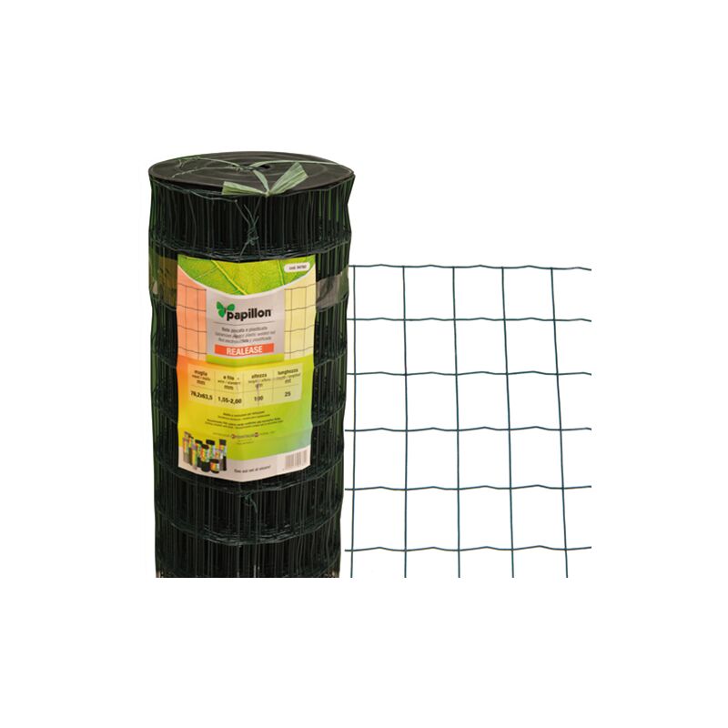 foto del prodotto papillon rete release 76x63mm h150cm 25mt plasticata sgs