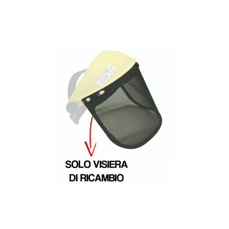 foto del prodotto papillon retina rete ricambio visiera maschera protettiva per decespugliatore 20939 