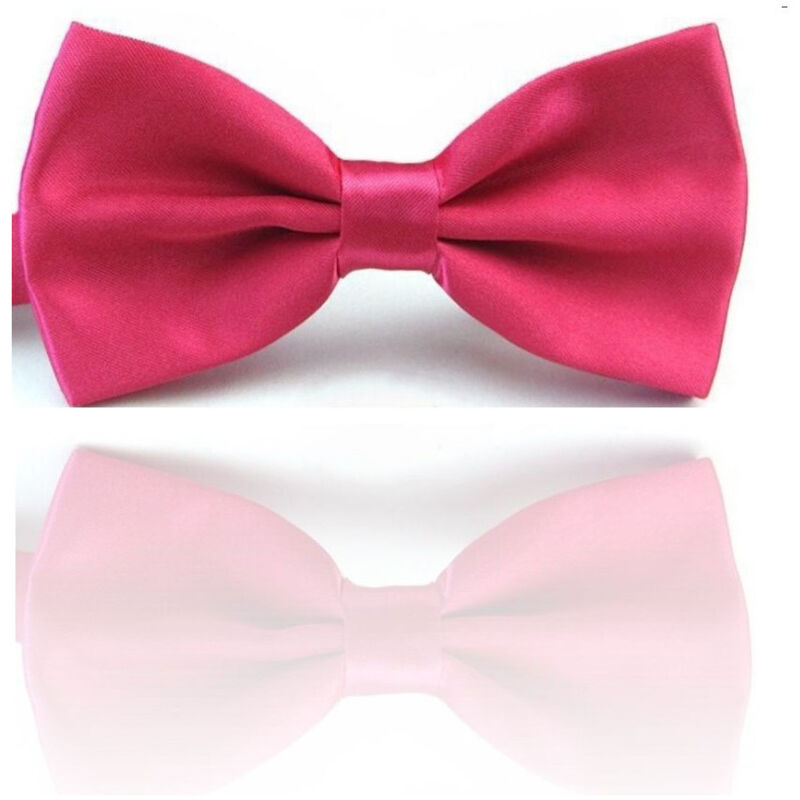 foto del prodotto papillon seta fucsia rosa cravattino farfallino cravatta frack uomo donna trade shop traesio