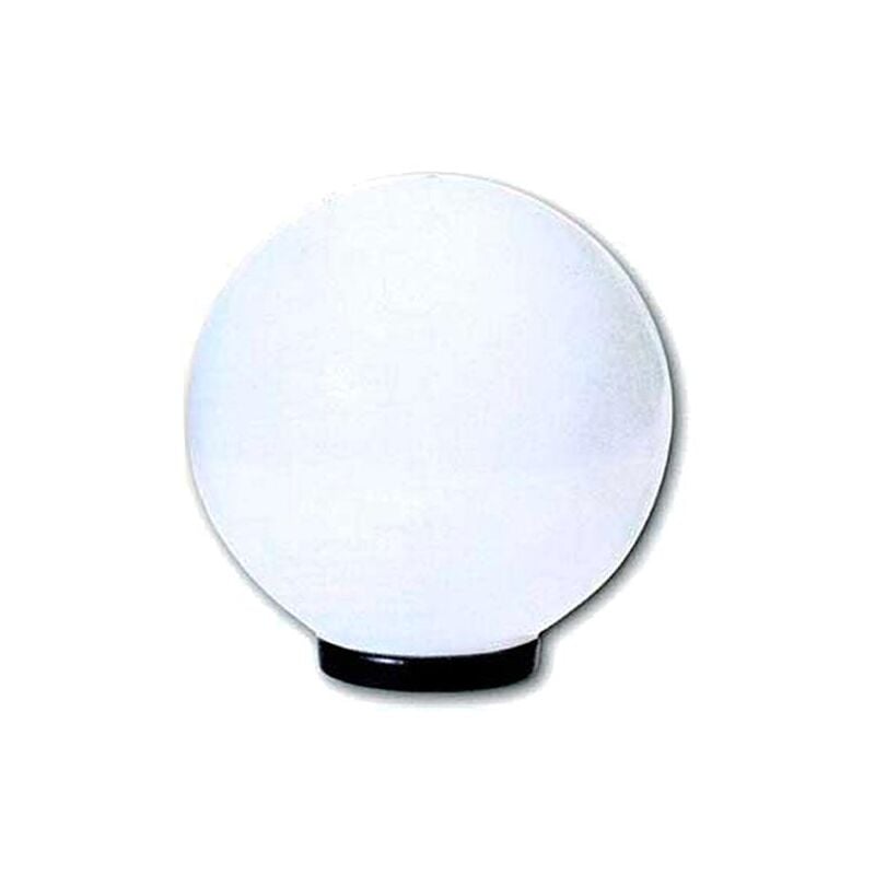 foto del prodotto papillon sfera x lampione da giardino bianco antiurto 20cm