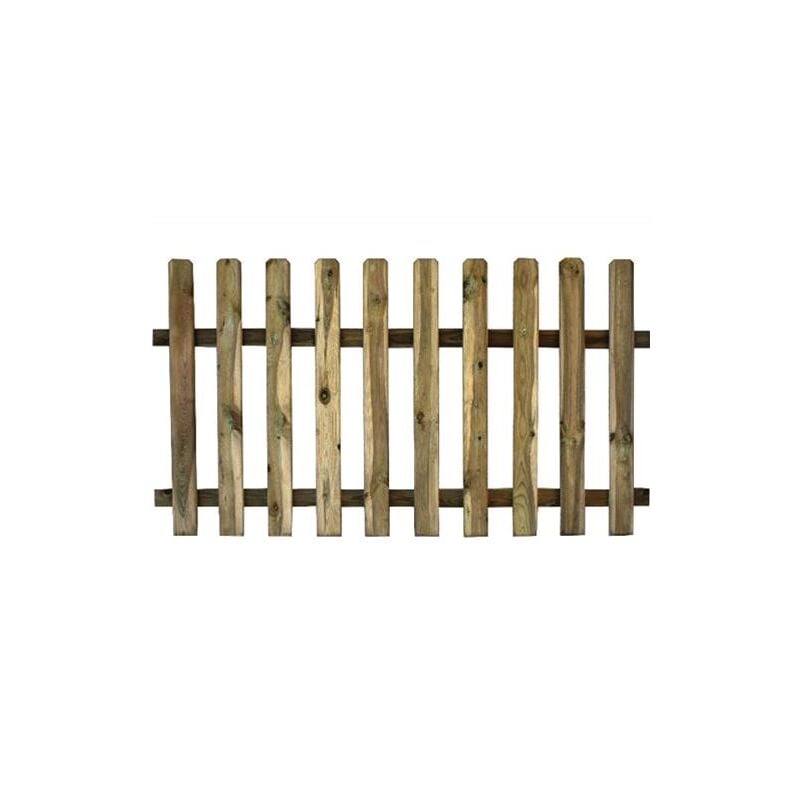 foto del prodotto papillon staccionata in legno impregnato in autoclave 180x100h cm