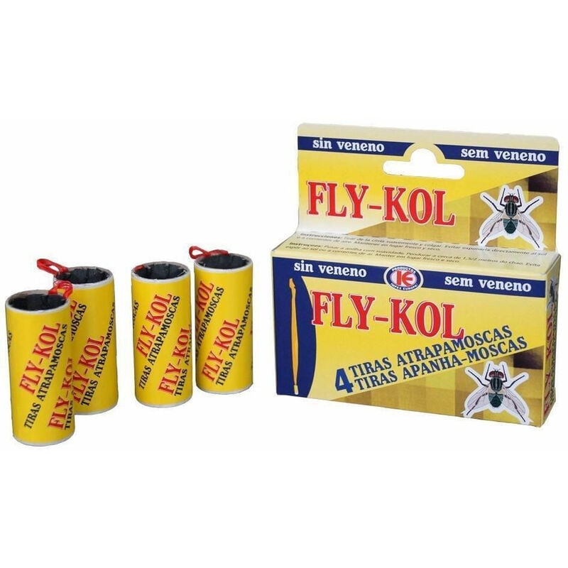 foto del prodotto papillon strisce fly kol intrappolate senza veleno pacchetto 4 unit 