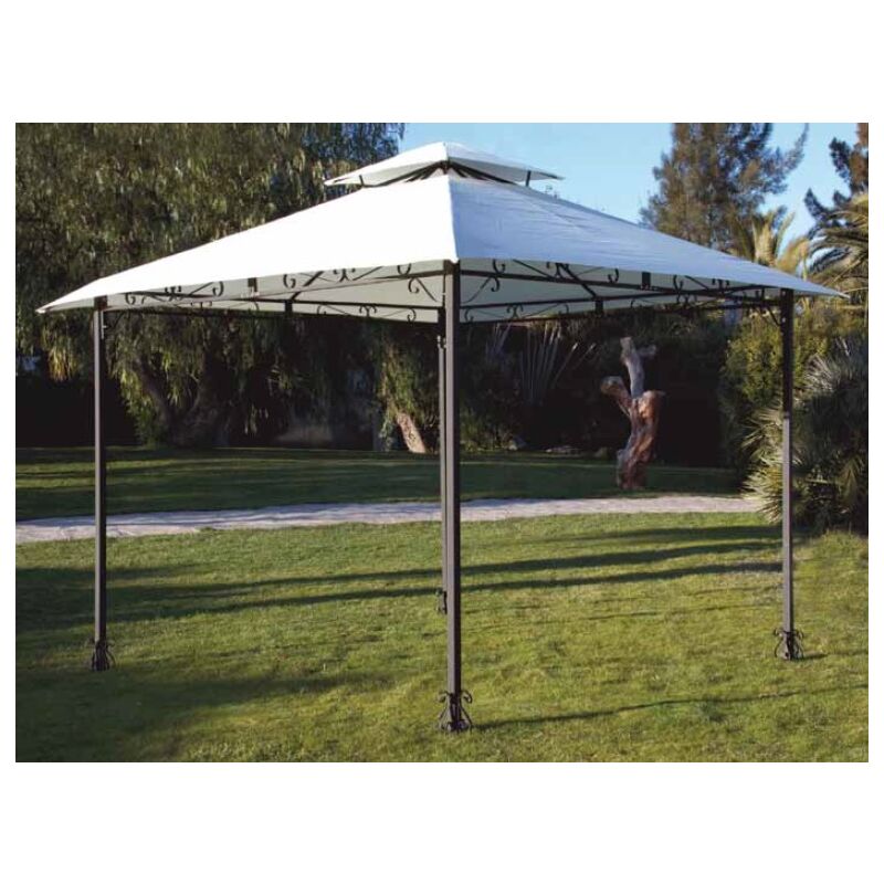 foto del prodotto papillon telo di ricambio beige per gazebo in metallo falesia mt.3x3 gazebi