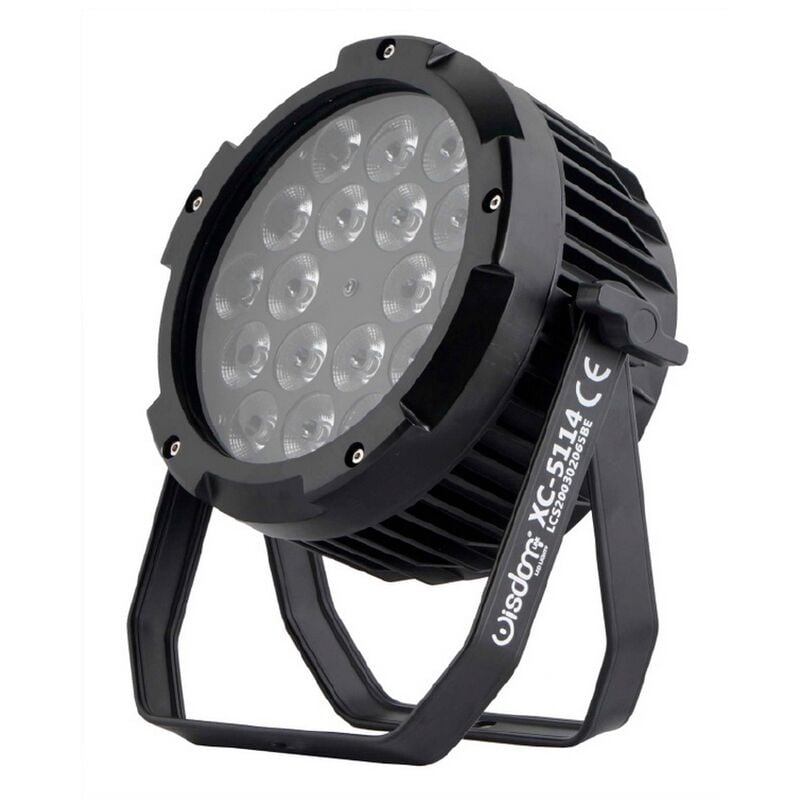 foto del prodotto par led 18x10w rgbw 4 in 1 ip65 wisdom