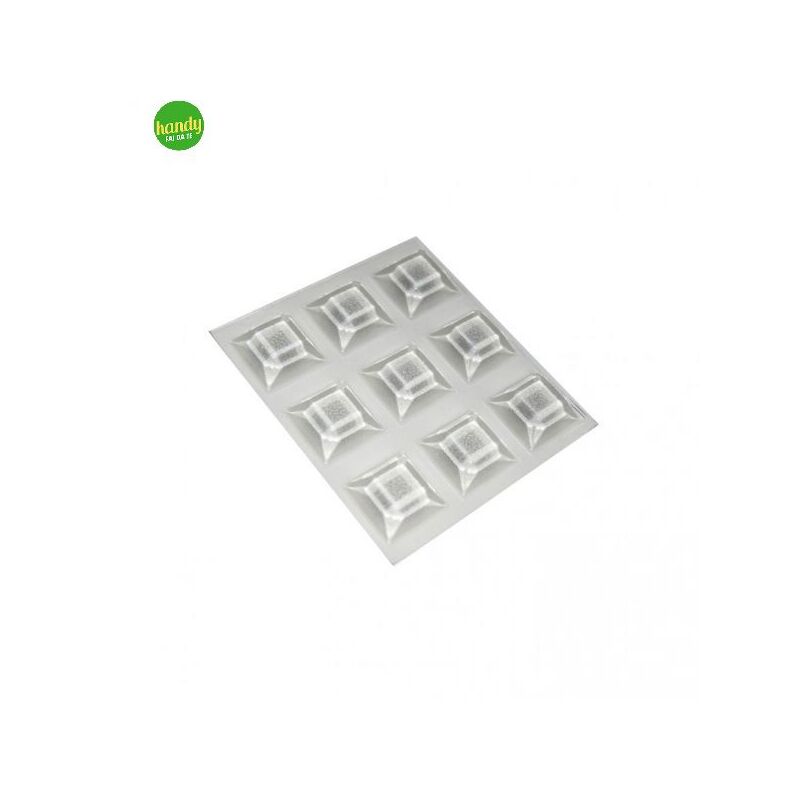 foto del prodotto paracolpi adesivi masidef quadrati 20 x 20 x 13mm 9pz