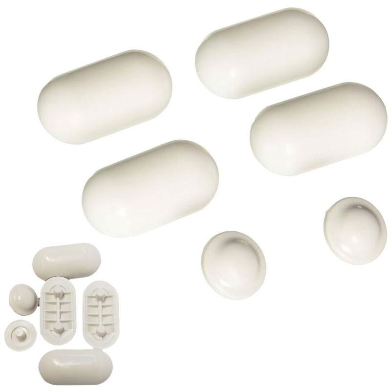 immagine 0 del prodotto paracolpi di ricambio ideal standard in gomma dura finitura bianco europeo classico, adatto ai modelli tesi, fiorile e liuto t217001