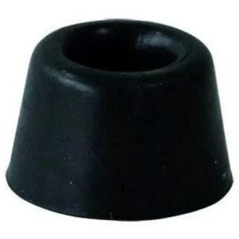 foto del prodotto paracolpi neri tronco conici da avvitare in blister -mm 25 x 10 - pz 8