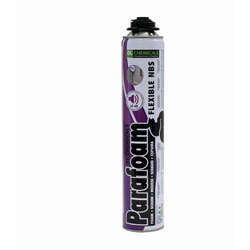 foto del prodotto parafoam flexible pu sprayable memory foam dl chemicals 750 ml set di 12 0900031n000049