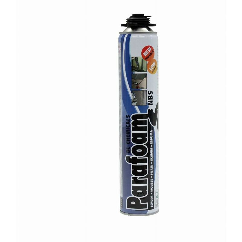 foto del prodotto parafoam nbs schiuma poliuretanica spruzzabile cartuccia da 750 ml set di 12 0900002n000049 dl chemicals