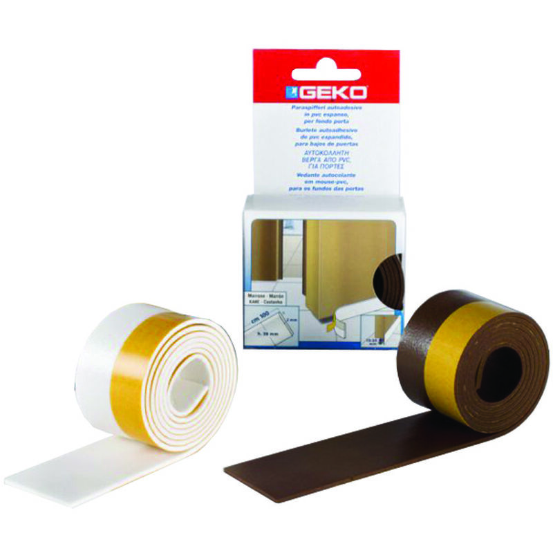 foto del prodotto parafreddo adesivo in pvc espanso per porte soft cm.3.8x100 bianco