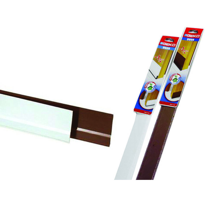 foto del prodotto parafreddo adesivo in pvc flessibile con feltro per porte cm.100, colore marrone