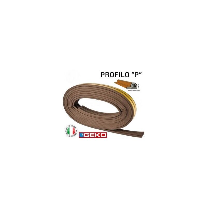 foto del prodotto parafreddo per porte e finestre 9.5x5.5 mm marrone