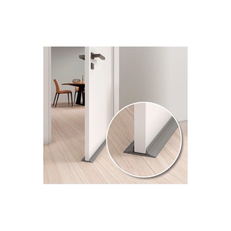 foto del prodotto parafreddo sottoporta elastico nero cm 10 h.cm 2