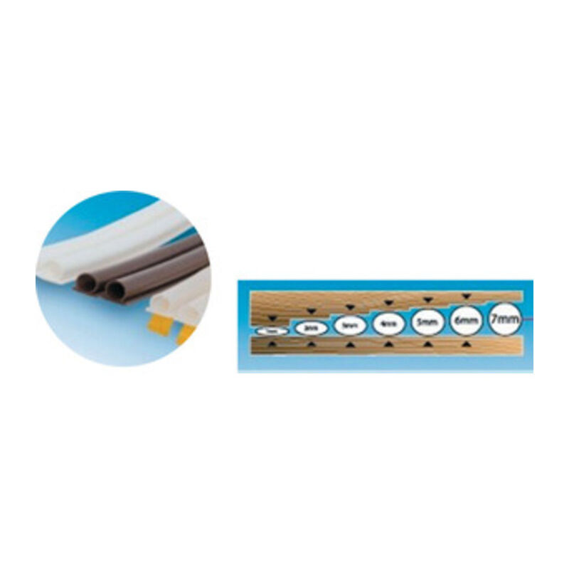foto del prodotto parafreddo universale al silicone bianco mt6. prezzo per 1 pezzo.