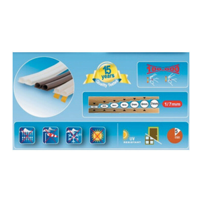 foto del prodotto parafreddo universale al silicone marrone mt6. prezzo per 1 pezzo.
