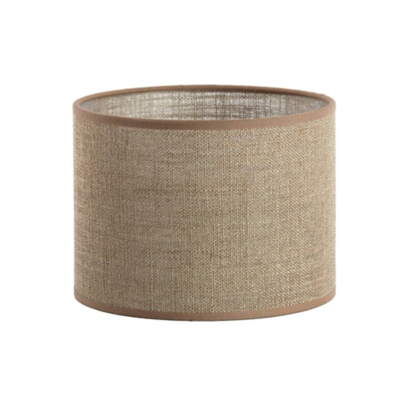 foto del prodotto paralume caden marrone tessile 20cm light living