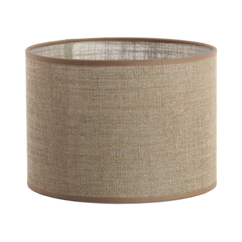 foto del prodotto paralume caden marrone tessile 25cm light living