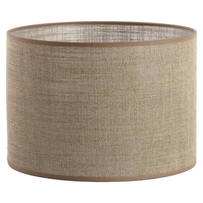 foto del prodotto paralume caden marrone tessile 30cm light living