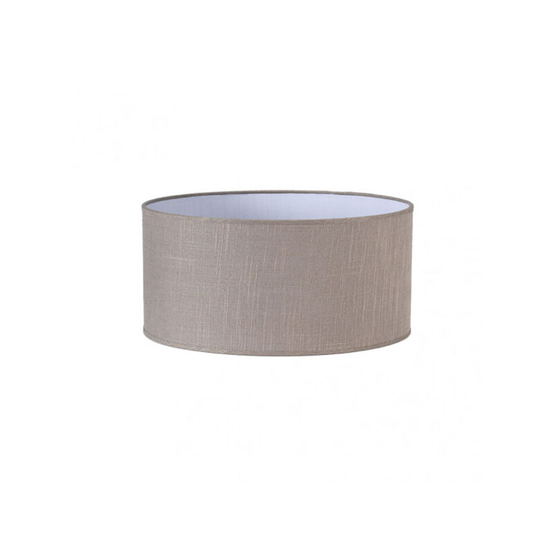 foto del prodotto paralume cilindrico happy e27 grigio lino 45dx45dx22h